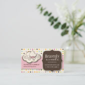 Fun en Whimsical Cupcake | Bakkerij-Visitekaartje Visitekaartje (Staand voorkant)