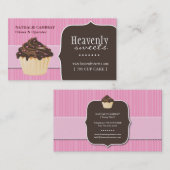 Fun en Whimsical Cupcake | Bakkerij-Visitekaartje Visitekaartje (Voorkant / Achterkant)