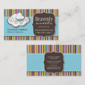 Fun en Whimsical Cupcake | Bakkerij-Visitekaartje Visitekaartje (Voorkant / Achterkant)