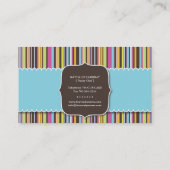 Fun en Whimsical Cupcake | Bakkerij-Visitekaartje Visitekaartje (Achterkant)