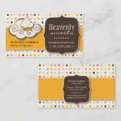 Fun en Whimsical Cupcake | Bakkerij-Visitekaartje Visitekaartje (Voorkant / Achterkant)