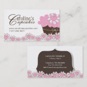 Fun en Whimsical Cupcake | Bakkerij-Visitekaartje Visitekaartje (Voorkant / Achterkant)