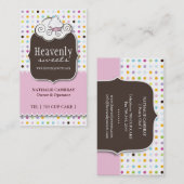 Fun en Whimsical Cupcake | Bakkerij-Visitekaartje Visitekaartje (Voorkant / Achterkant)