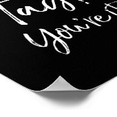 Fun End Of School Quote Last Day Dear Parents Day! Poster (Hoek)