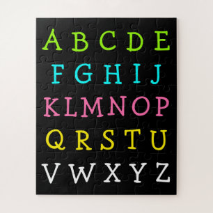 Fun English Alphabet Letters Puzzle Legpuzzel
