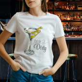 Fun Extra Dirty Martini Cocktail T-shirt