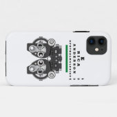 Fun Eye Care Professional Phoropter Case-Mate iPhone Case (Achterkant (horizontaal))