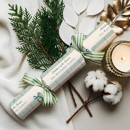 Fun Fa La La Bow  Bladmuziek Gepersonaliseerd Cadeaupapier