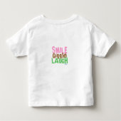 Fun Faces en graphics voor kinderen Kinder Shirts (Achterkant)