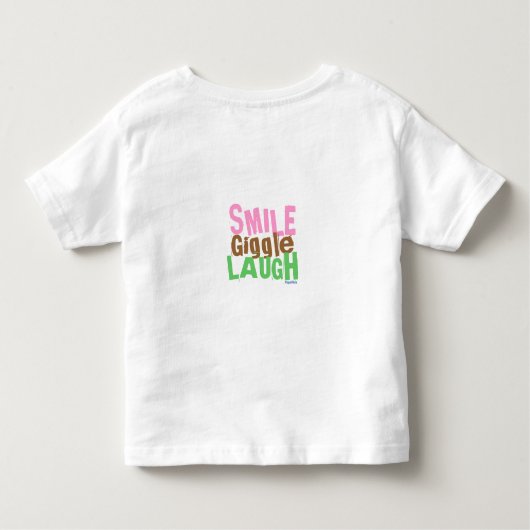 Fun Faces en graphics voor kinderen Kinder Shirts (Achterkant)