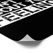 Fun Fact I Don't Care About Your Feelings  Poster (Hoek)