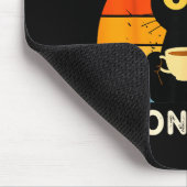 Fun Fact I Don't Care Funny Black Cat Saying Quote Muismat (Hoek)