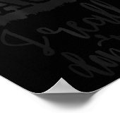 Fun Fact I Really Don’t Care, Sarcastic Quotes Fun Poster (Hoek)