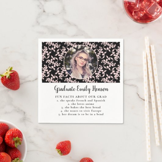 Fun Fact Rococo Afstuderen Foto Afstuderen Servet (Insitu)