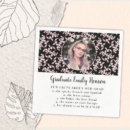 Fun Fact Rococo Afstuderen Foto Afstuderen Servet