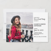 Fun facts 2 foto moderne studentenopleiding kaart (Achterkant)