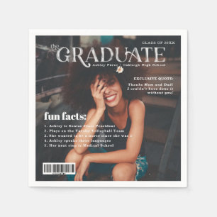 Fun Facts   Afstuderen Hoesje Magazine — foto Napk Servet