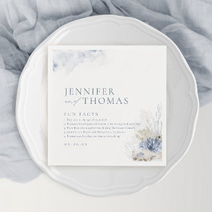 Fun facts blue koral & seizohells strand Weddensch Servet