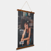 Fun Facts | Foto van het Hoesje Magazine Afstudere Hangend Wandkleed (Gebogen)