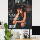 Fun Facts | Foto van het Hoesje Magazine Afstudere Poster (Thuiskantoor)