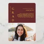 Fun Facts | Moderne eenvoudige aankondiging foto (Voorkant)