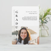 Fun Facts | Moderne eenvoudige aankondiging foto (Staand voorkant)