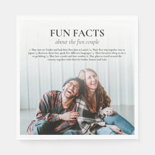 Fun Facts Over het Verloving of de bruiloft van he Servet (Voorkant)