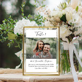Fun Facts Photo Wedding Reception Table Numbers Kaart