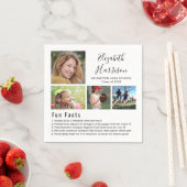 Fun Facts Photos Afstuderen Napkins Servet (Insitu)