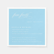 Fun Facts Simply Elegant Typography Wedding