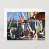 Fun fair in Amsterdam Briefkaart (Voorkant / Achterkant)