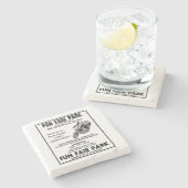 Fun Fair Park AD 4-onderzetter Stenen Onderzetter (Zijkant)