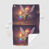 Fun Fairy Wipe Golf Towel Golfhanddoek (Insitu)