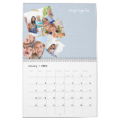 Fun Family Photo Collage Scrapbook Memory Journal Kalender (Jan 2026)
