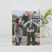 Fun Family Photo it Your Way New Years Flat Kaart (Staand voorkant)