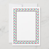 Fun Family Reunion Save the Date Invitation Card Kaart (Achterkant)