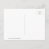 Fun Family Reunion Ticket voor het opslaan van de  Aankondigingskaart (Achterkant)