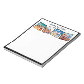 Fun Family Vacation Photos Notes for Today Notepad Notitieblok (Linkerzijde)