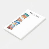 Fun Family Vacation Photos Notes for Today Post it (Schuin)