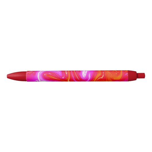 Fun fancy feestkerst zwarte inkt pen (Voorkant)