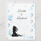 Fun Fantasy Bubbles Weddenschap Kaart (Achterkant)