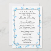 Fun Fantasy Bubbles Wedding Invitations Kaart (Voorkant)