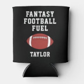 Fun Fantasy Football Aangepaste naam Gepersonalise Blikjeskoeler (Voorkant)