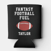 Fun Fantasy Football Aangepaste naam Gepersonalise Blikjeskoeler (Achterkant)