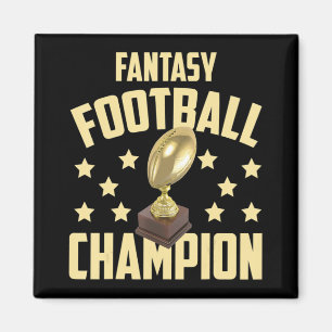 Fun Fantasy Football Champion Draft Party Magneet