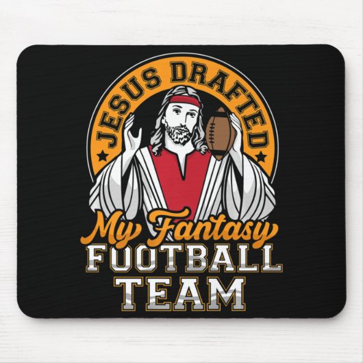 Fun Fantasy Football Jesus schreef mijn team Manne Muismat (Voorkant)