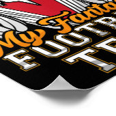 Fun Fantasy Football Jesus schreef mijn team Manne Poster (Hoek)