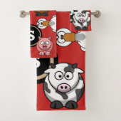Fun Farm Animals Bad Handdoek (Insitu)
