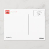 Fun Fast Food Briefkaart (Achterkant)