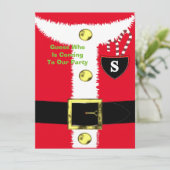 Fun Father Christmas gepersonaliseerd Kaart (Staand voorkant)